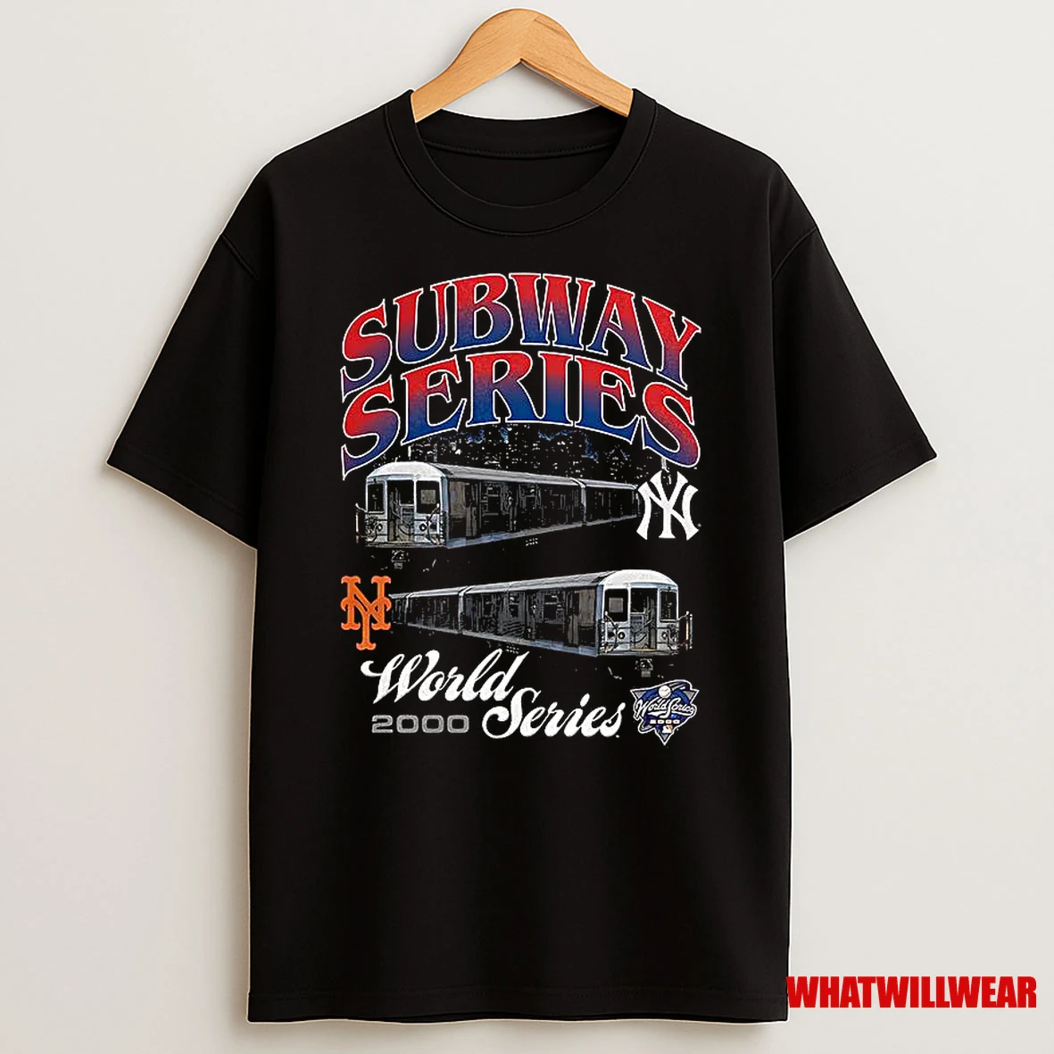 New York Yankees And New York Mets Mlb Subway Series World Series 2000 Shirts