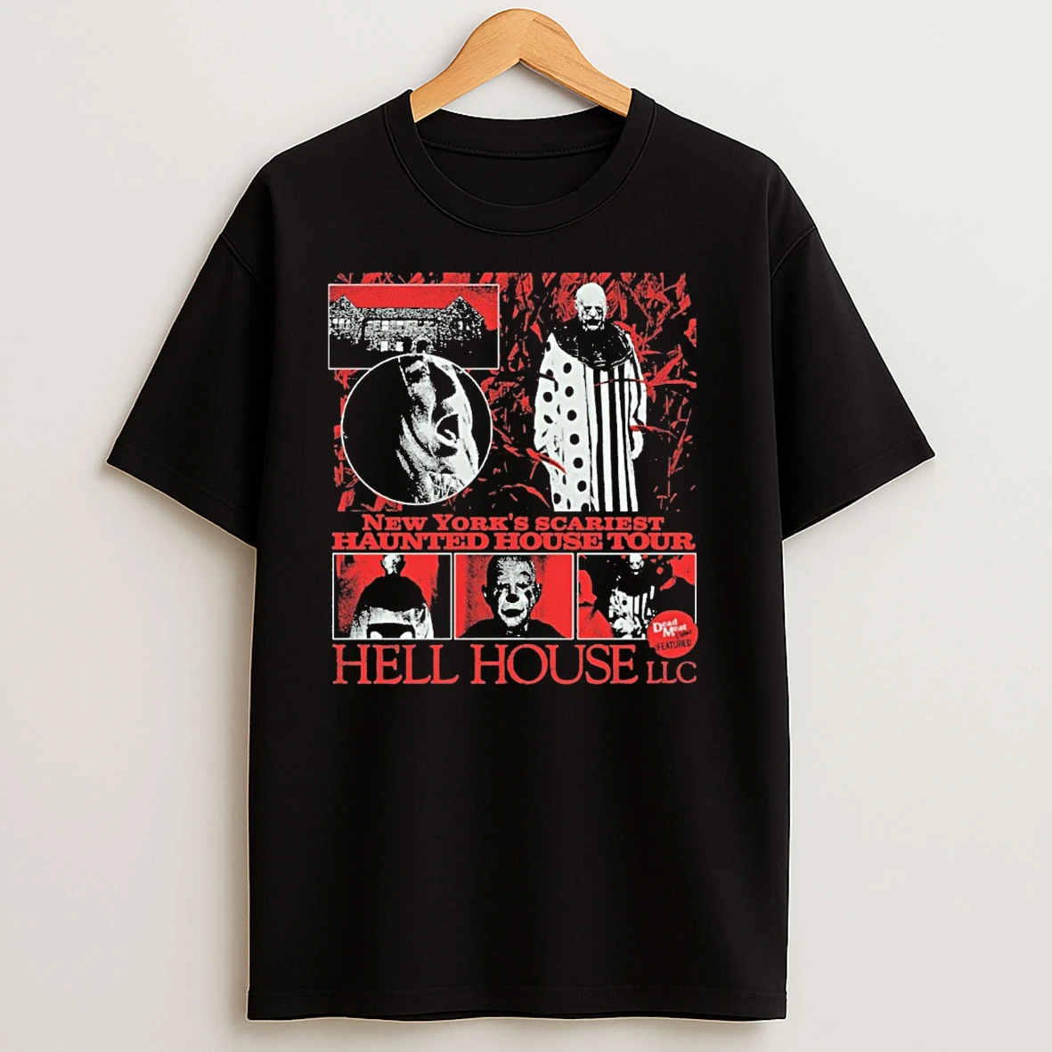 New Yorks Scariest Haunted House Tour Hell House T Shirts