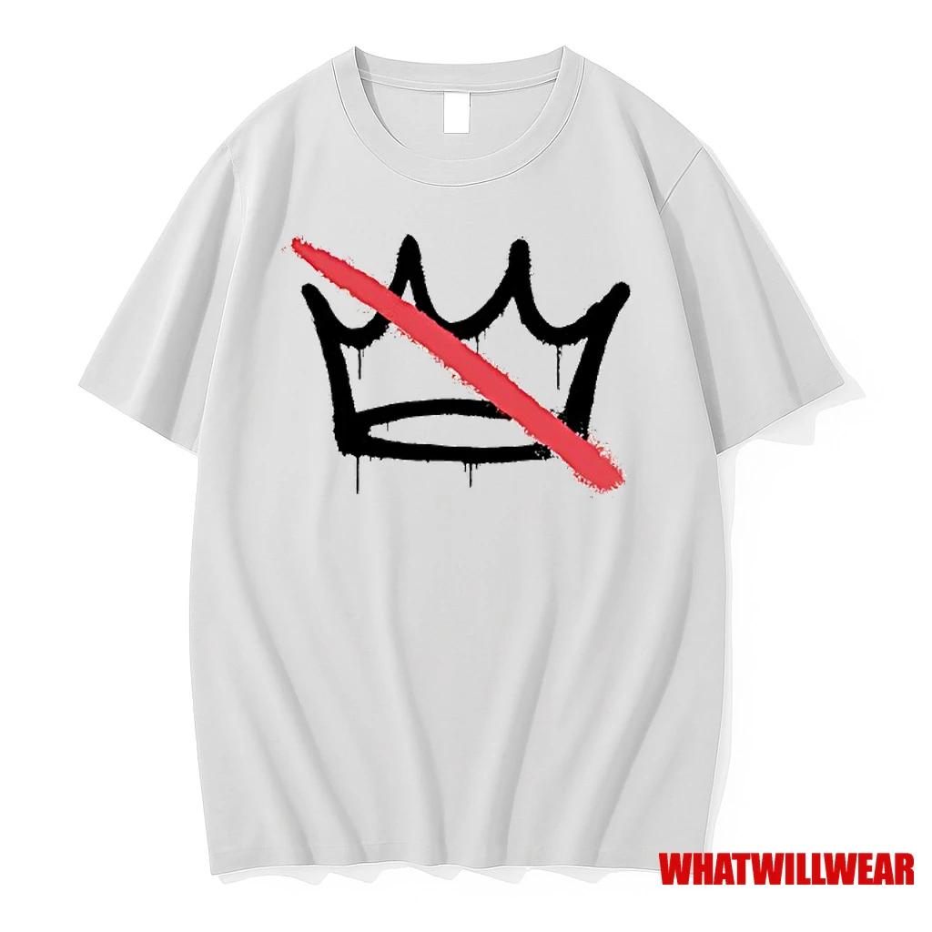 New No Kings In America Spray Paint Shirts