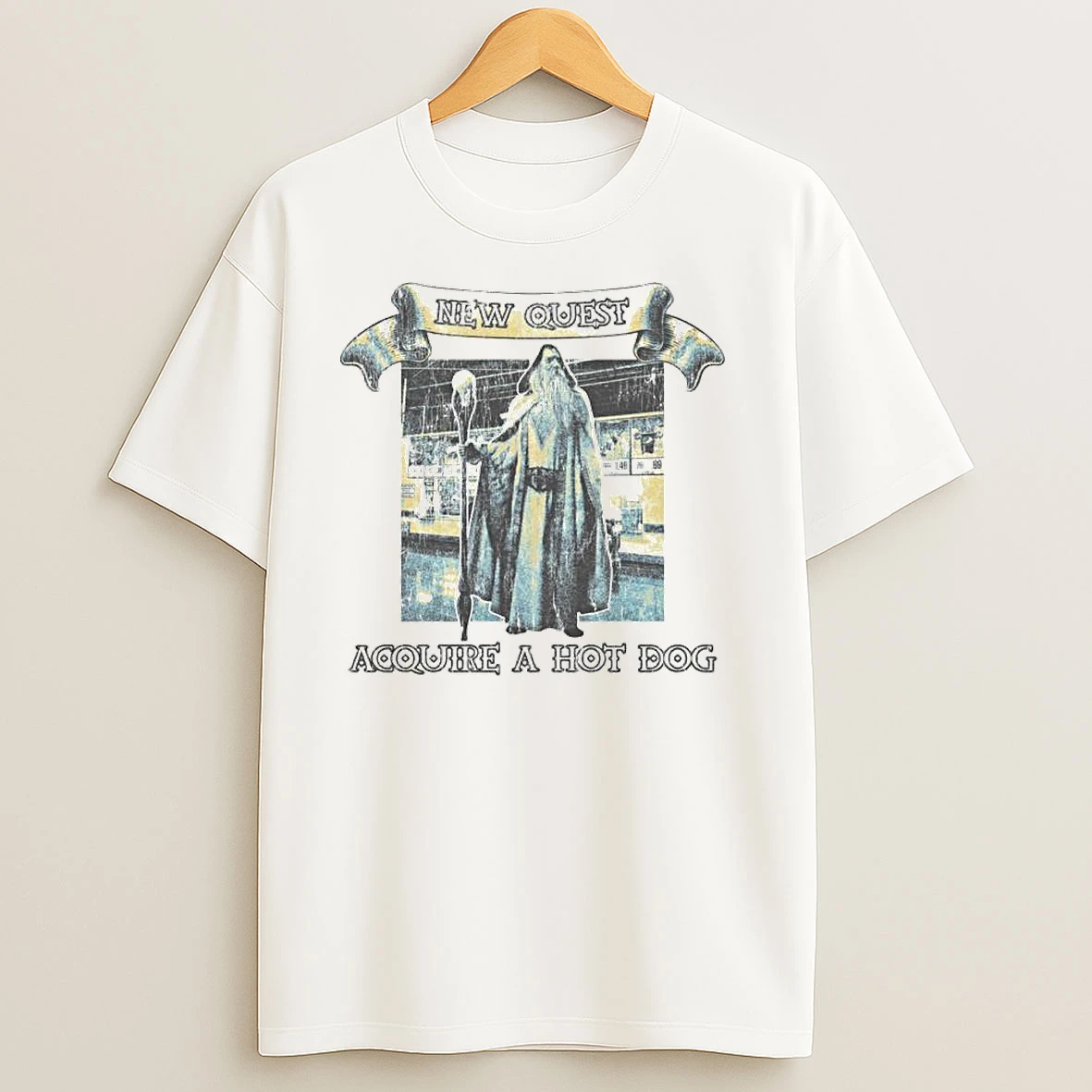 New Quest Acquire Hot Dog Ornaments T Shirts