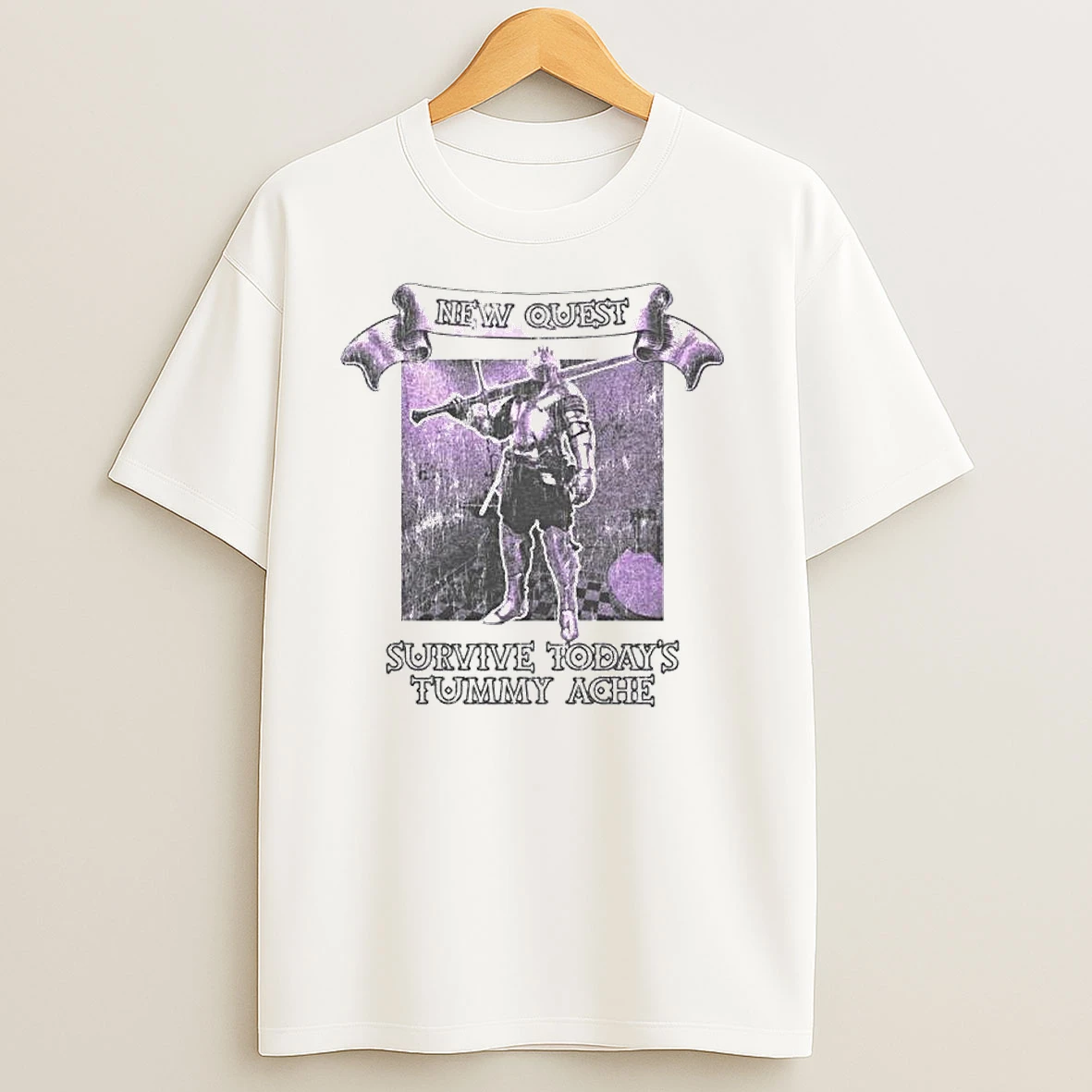 New Quest Survive Tummy Ache Ornaments T Shirts