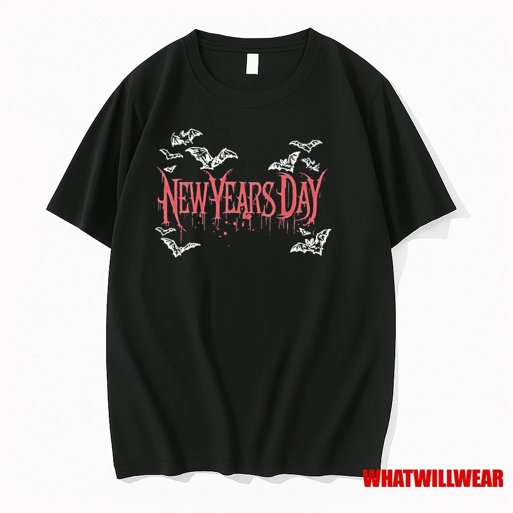 New Years Day Bats Halloween Shirts