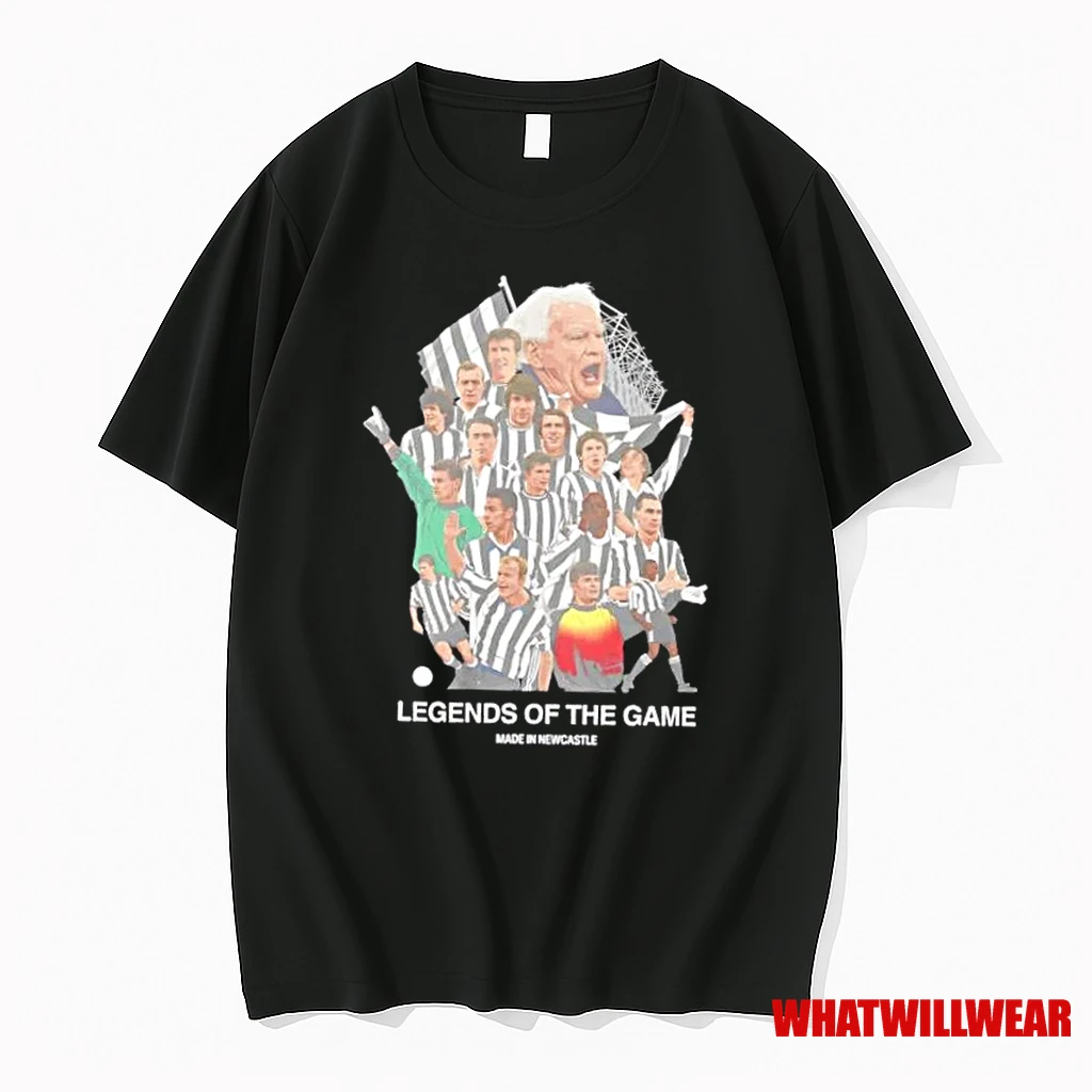 Newcastle Legends Of The Game Made In Newcastle Shirts