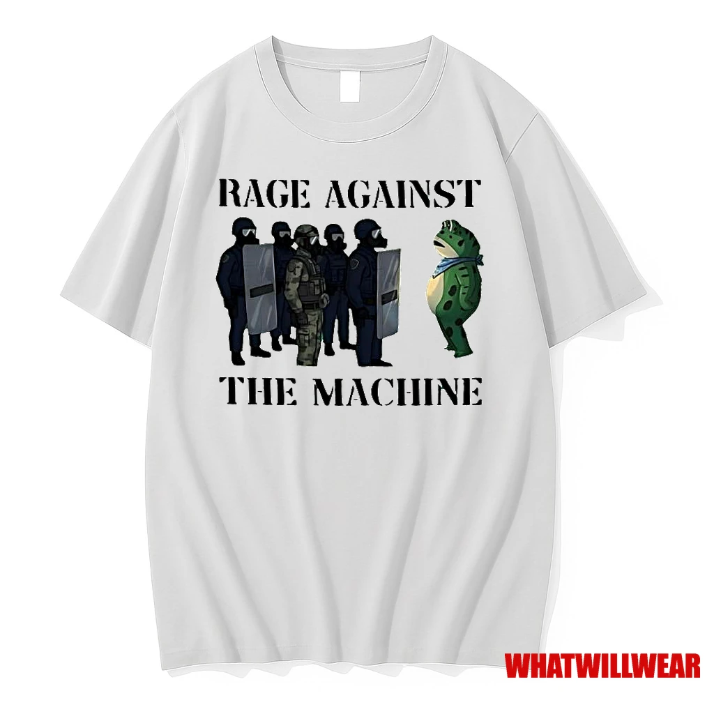 Nice Portland Protest Rage Against The Machine Frog Shirts