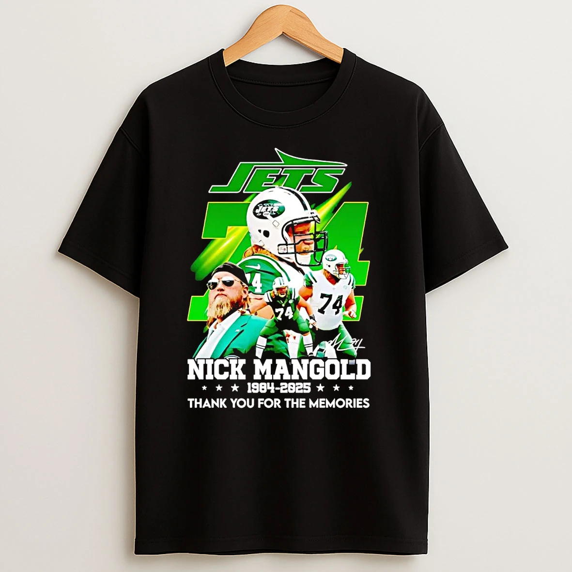Nick Mangold 1984 2025 Thank You For The Memories T Shirts