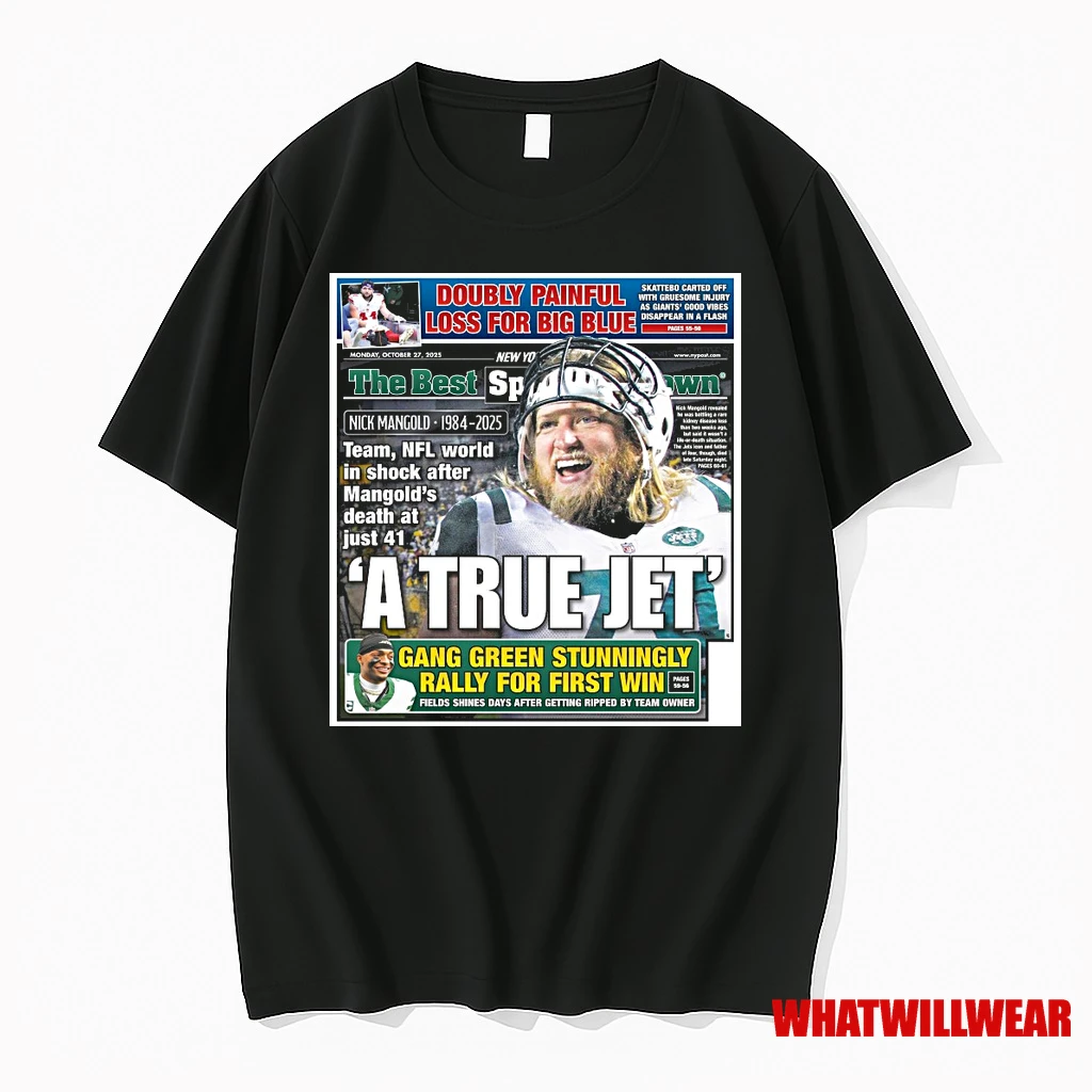Nick Mangold Doubly Painful Loss For Big Blue A True Jet Gang Green Stunningly Rally For First Win 2025 Shirts
