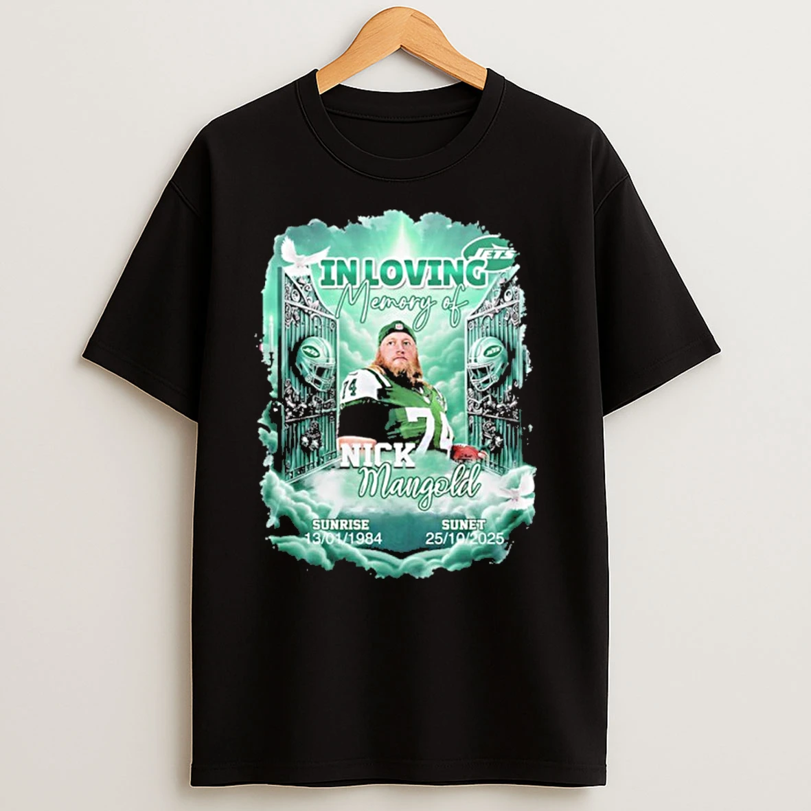 Nick Mangold In Loving Memory T Shirts