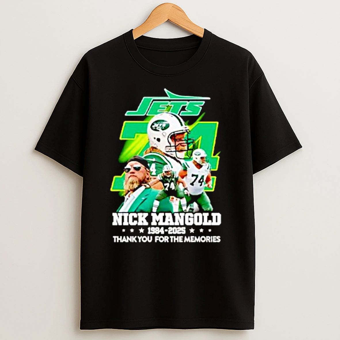 Nick Mangold New York Jets 1984 2025 Thank You For The Memories Ornaments T Shirts
