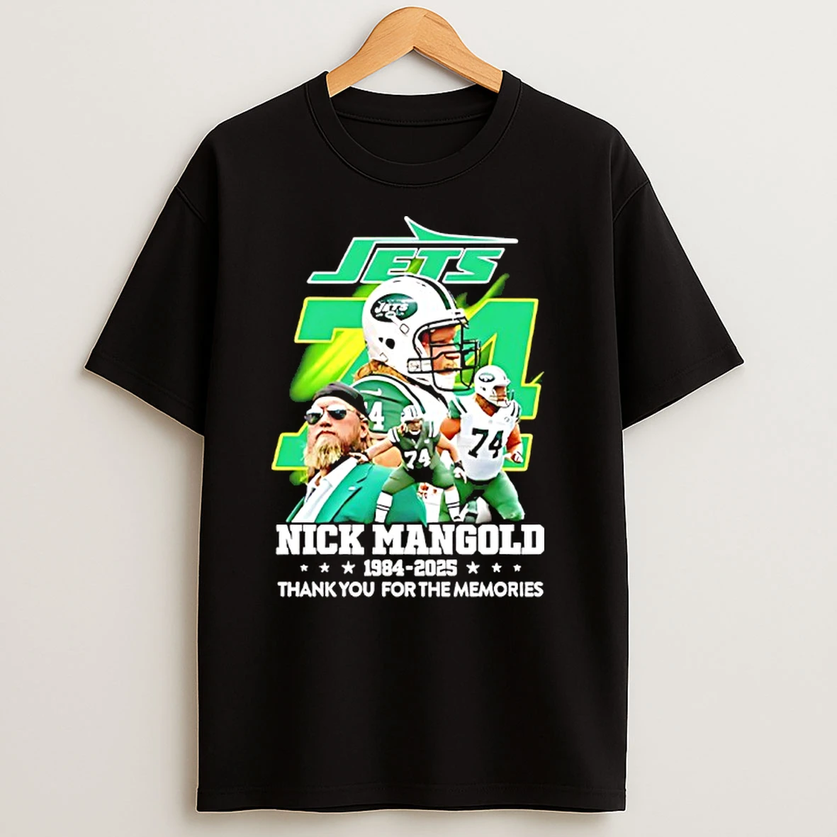 Nick Mangold New York Jets 1984 2025 Thank You For The Memories T Shirts