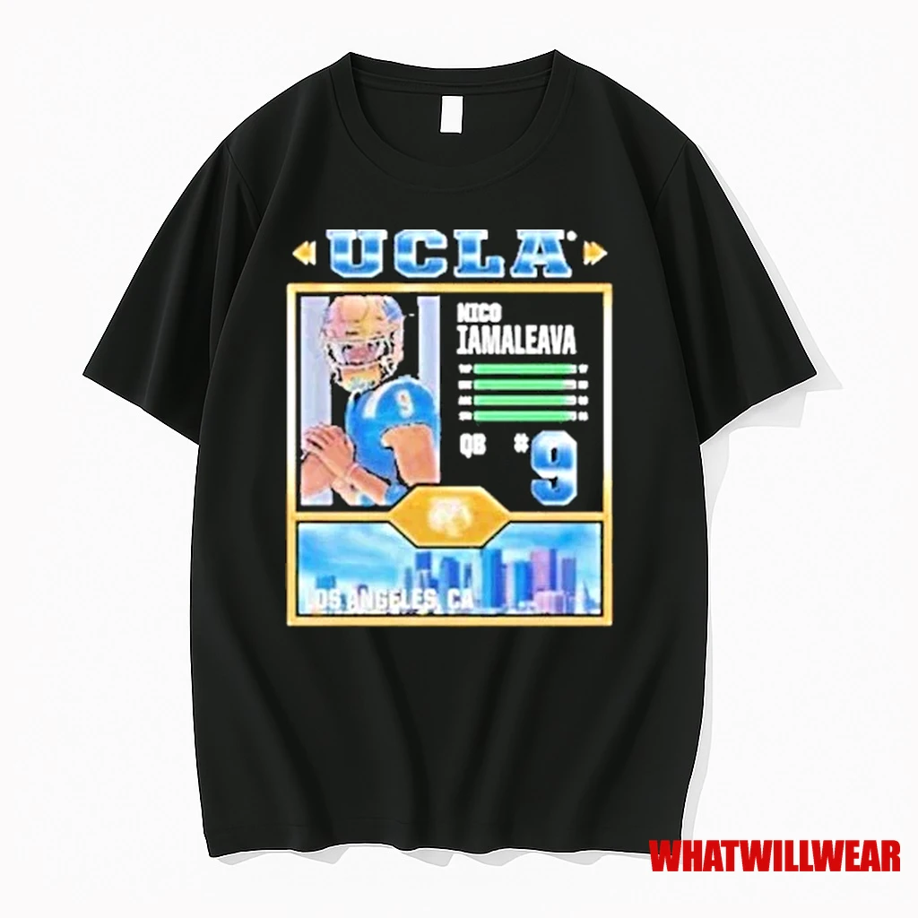 Nico Iamaleava Ucla Bruins Video Game Los Angeles Ca Shirts