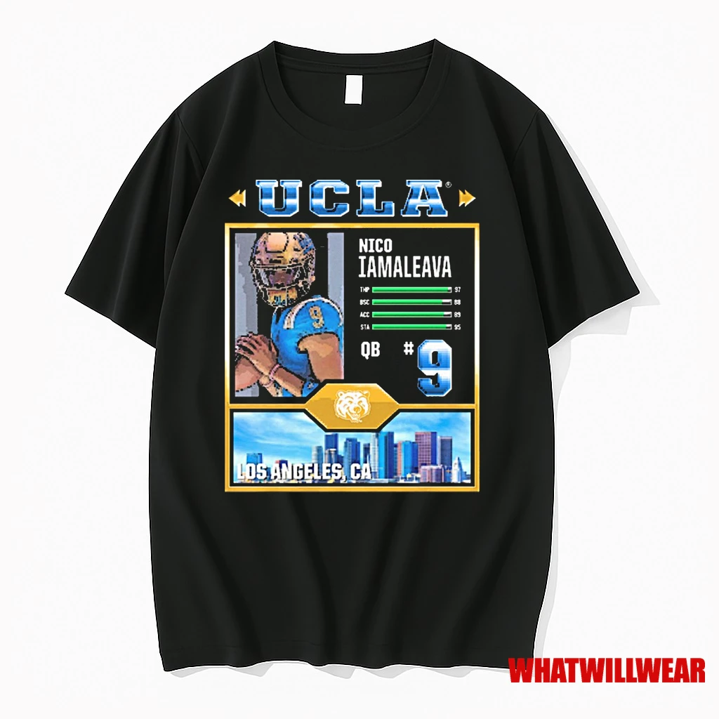 Nico Iamaleava Video Game Ucla Bruins Football Ncaa Los Angeles Ca Shirts