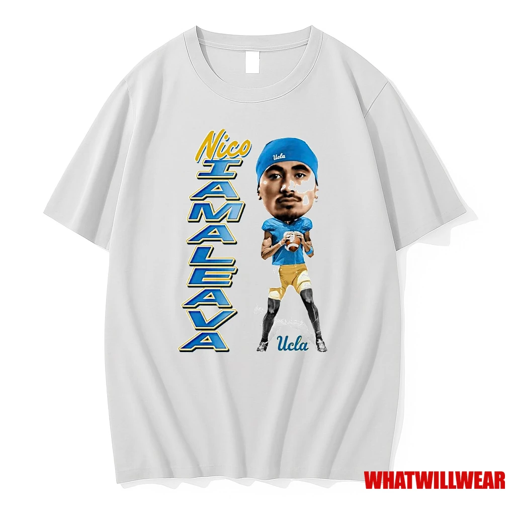 Nico Iamaleava Caricature Big Head Ucla Bruins Shirts