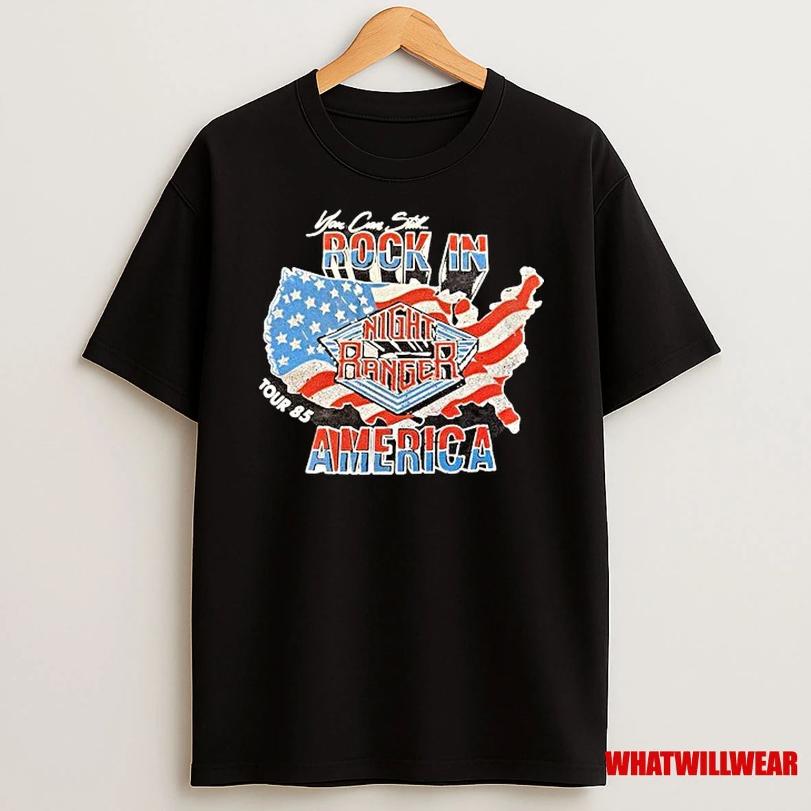 Night Ranger Rock In America Shirts