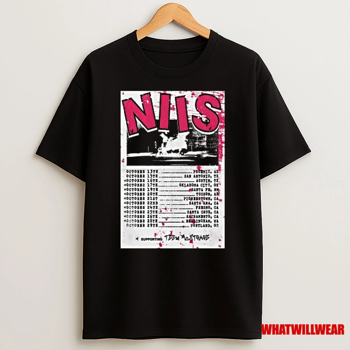 Niis Oct 2025 Tour Shirts