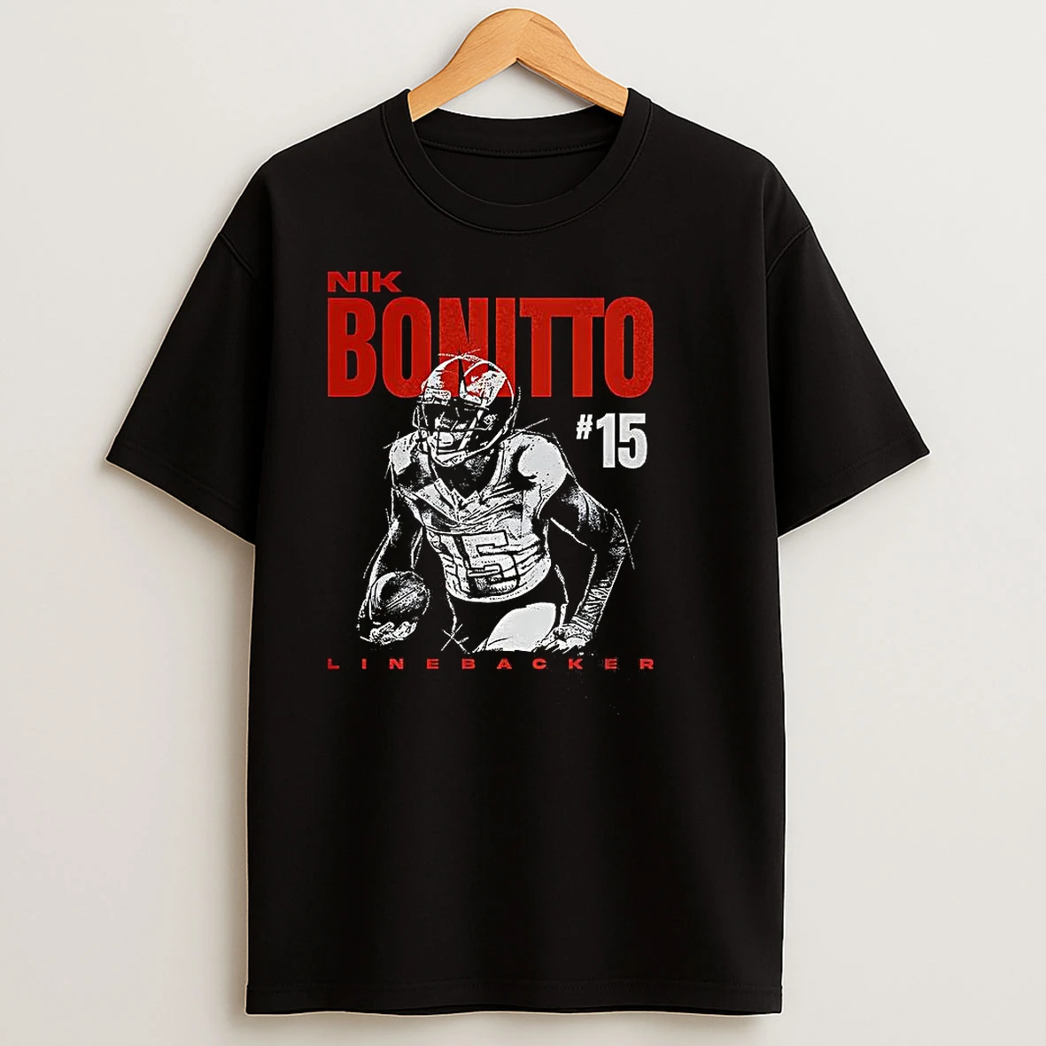 Nik Bonitto Denver Football Number 15 Linebacker T Shirts