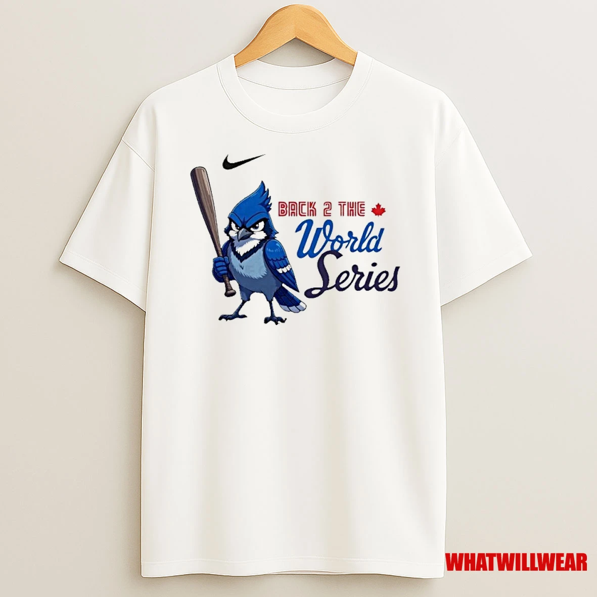 Nike Back 2 The Toronto Blue Jays World Series Baseball Shirts