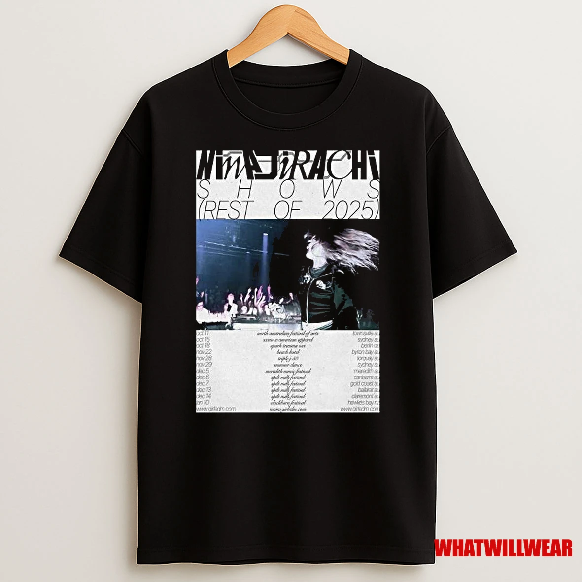 Ninajirachi Shows Rest Of Tour 2025 Shirts