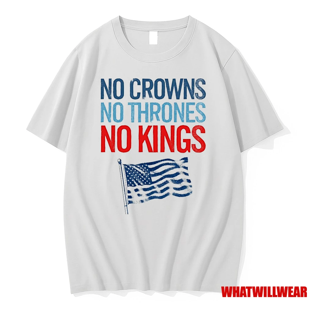 No Crowns No Thrones No Kings America Shirts