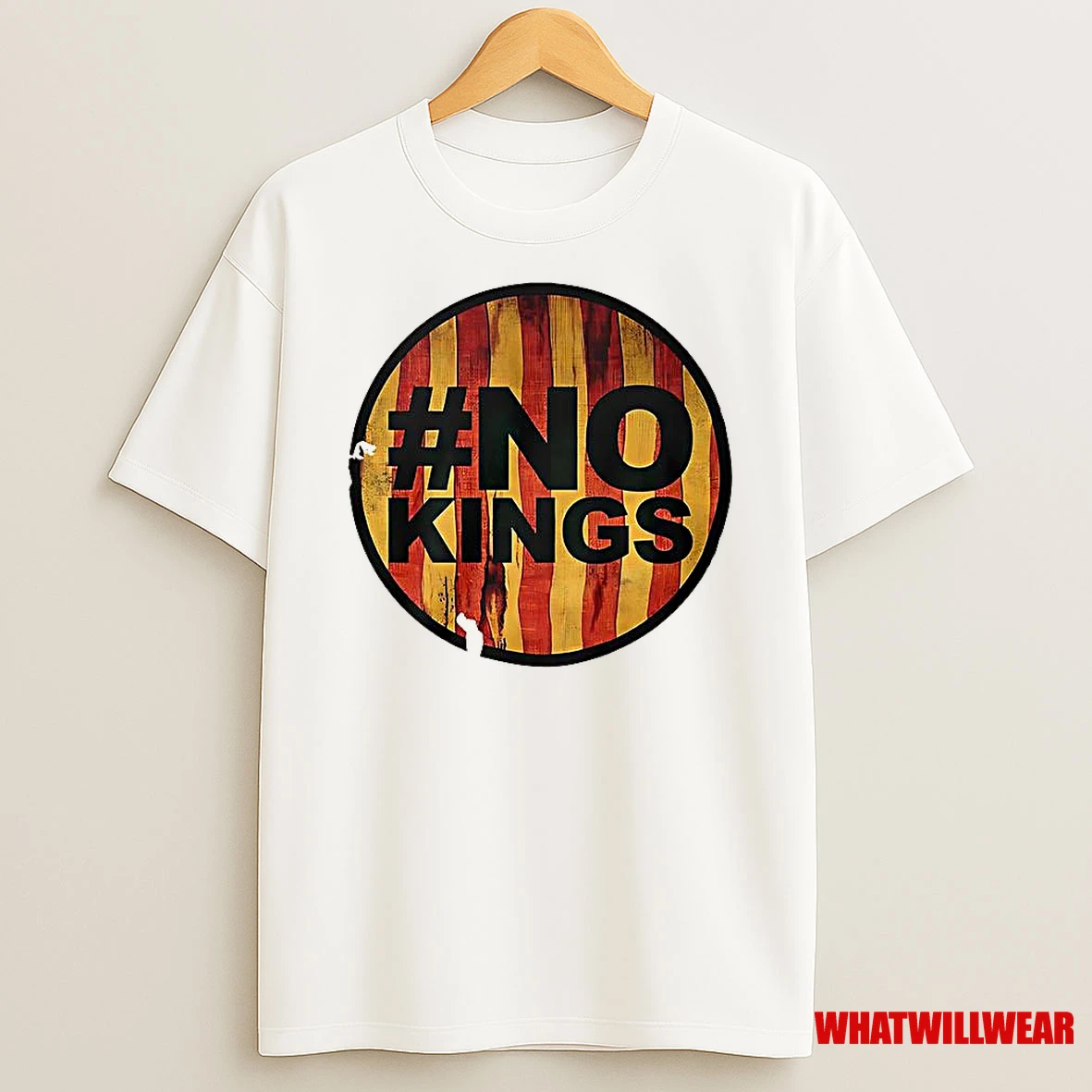 No Kings American Flag Vintage Shirts