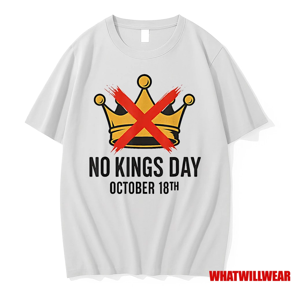 No Kings Day October 18th No Kings In America Democracy Shirts