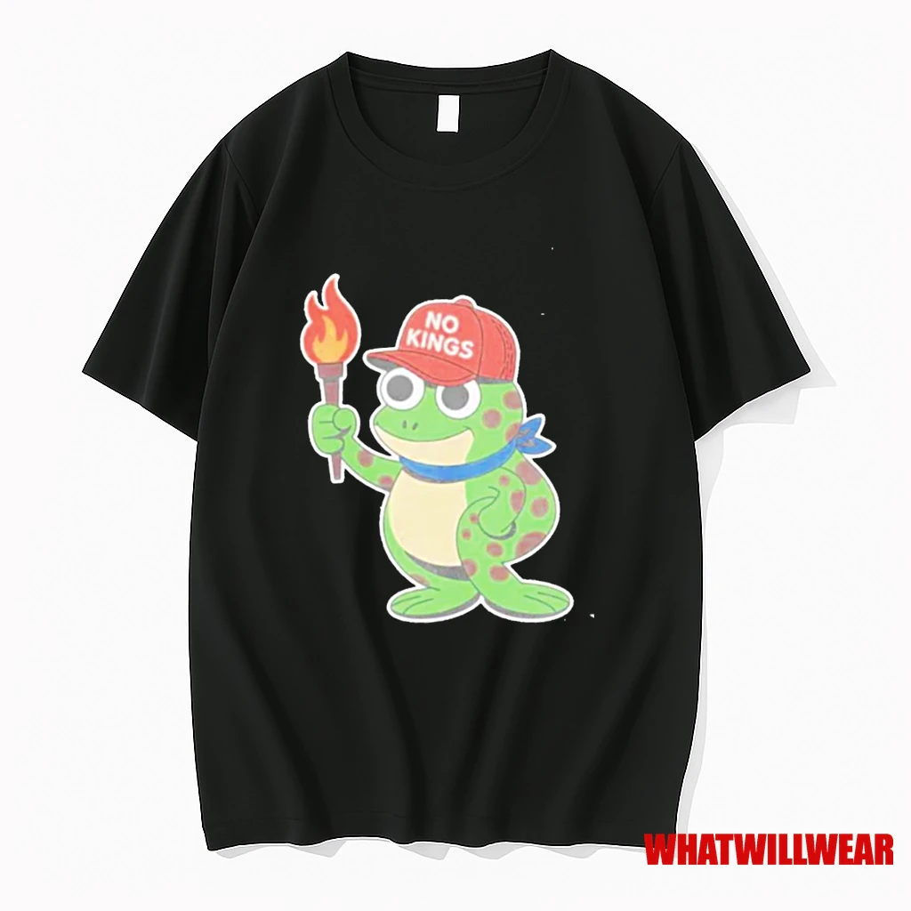 No Kings Frog Fire Shirts