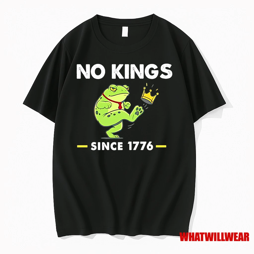 No Kings Frog Statue Of Ribbity Shirts