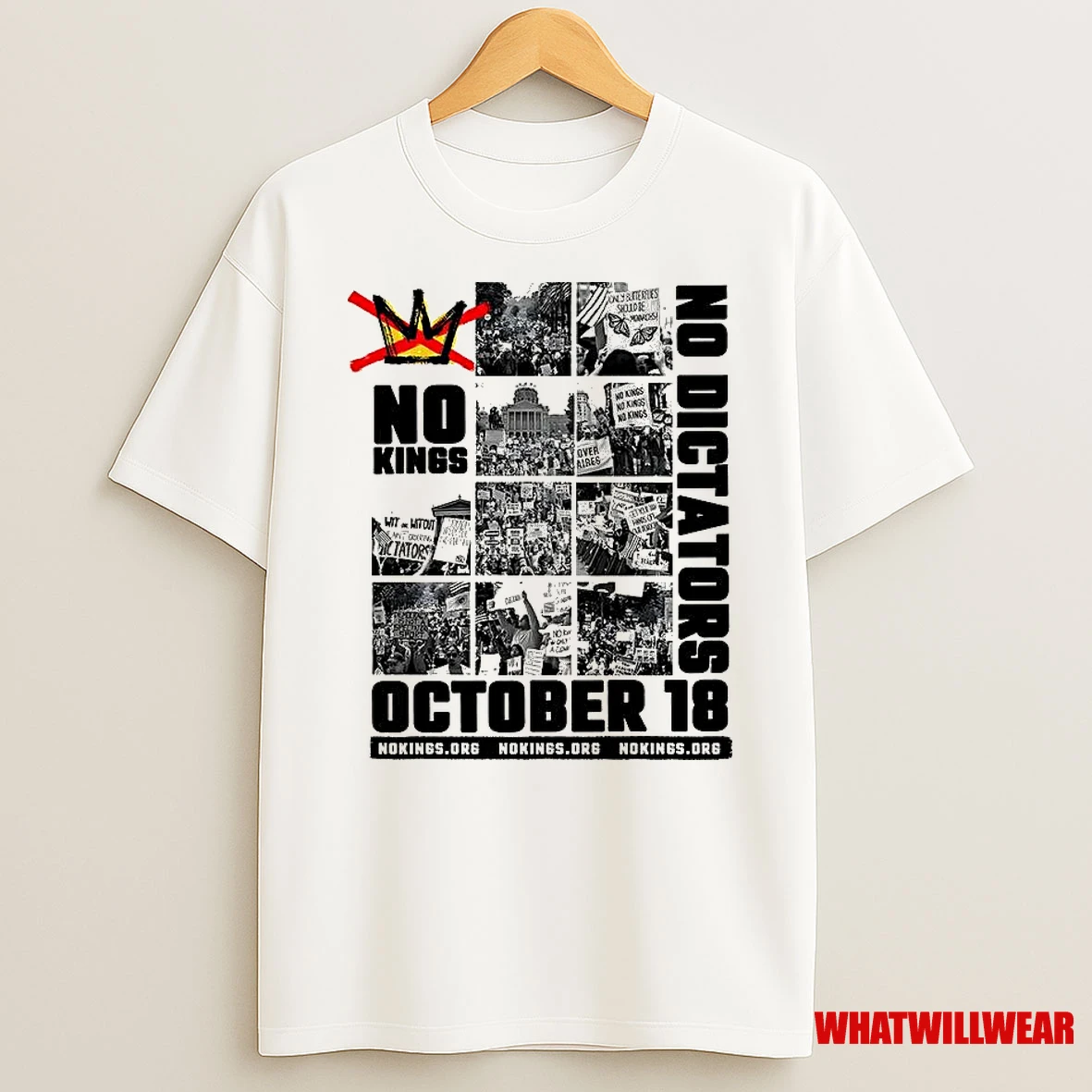 No Kings No Dictators October 18 Shirts