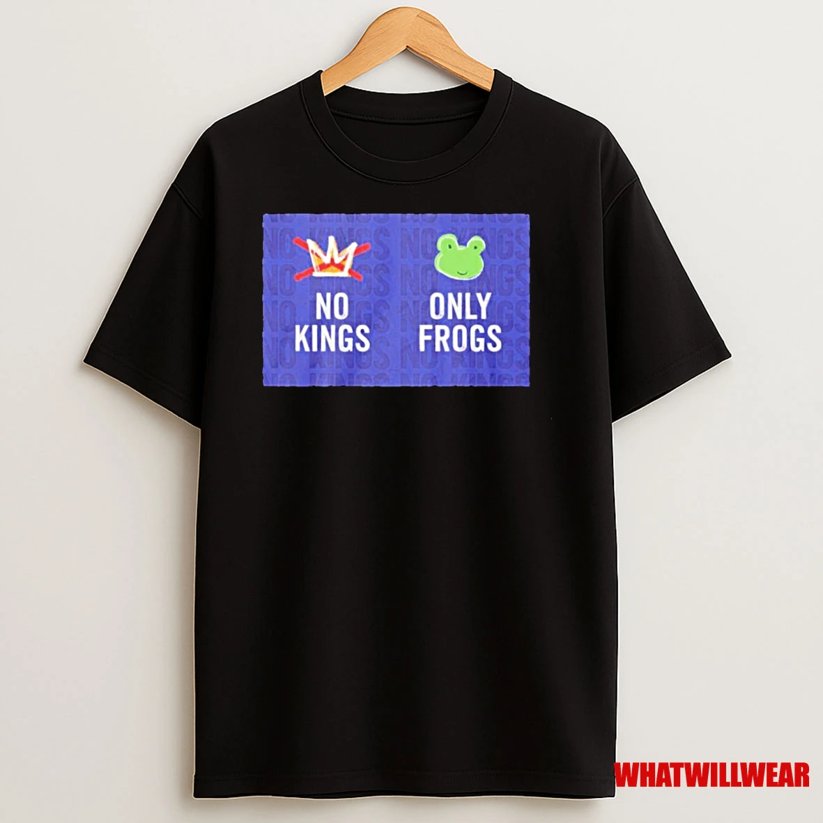 No Kings Only Frogs Shirts
