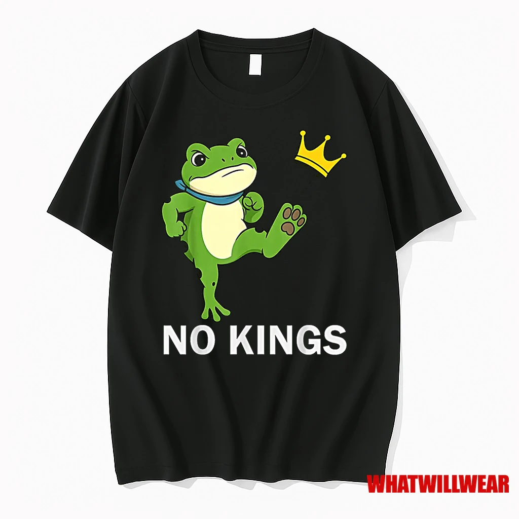 No Kings Portland Frog Protest Shirts