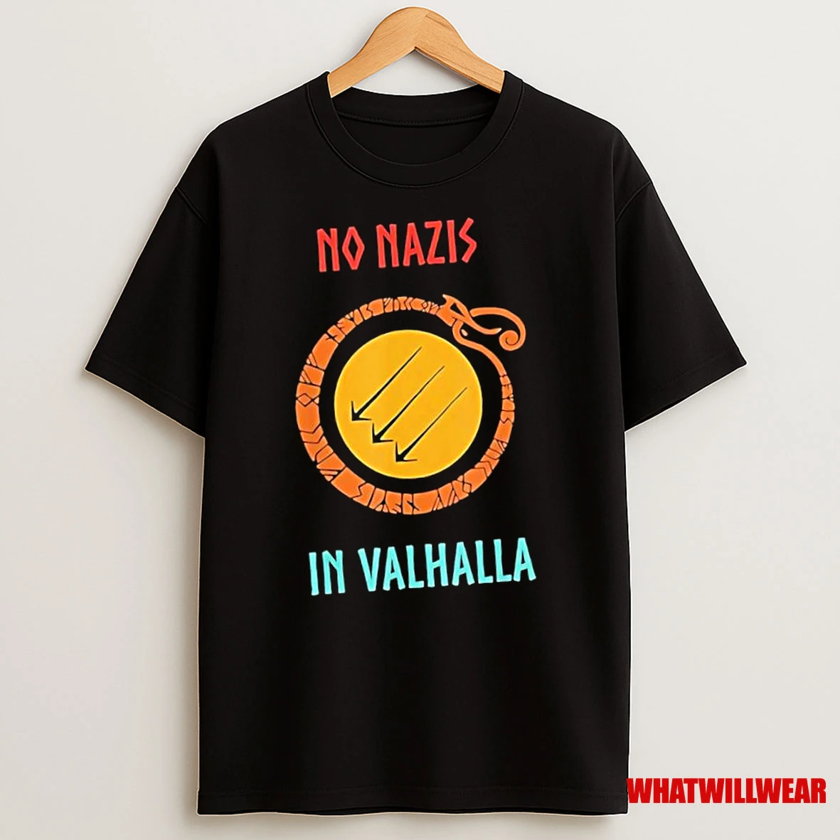 No Nazis In Valhalla Logo Shirts