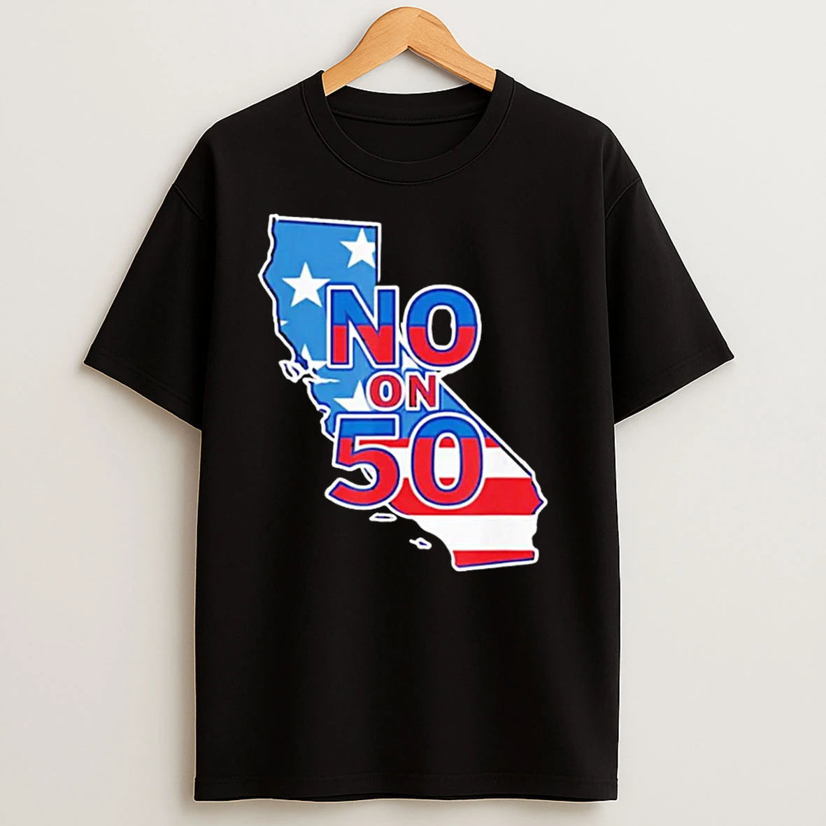 No On 50 California Election Proposition America Map T Shirts
