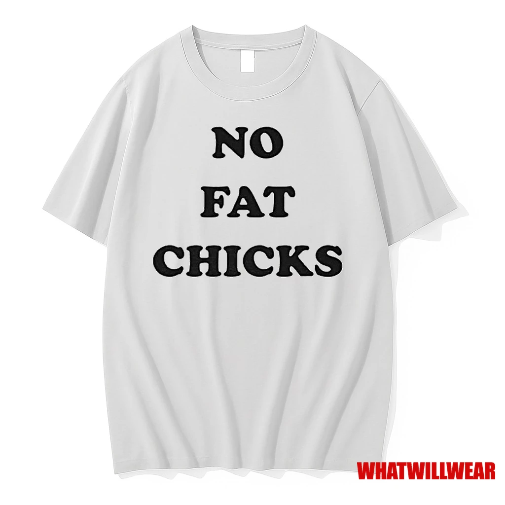 No Fat Chicks Ornaments Shirts