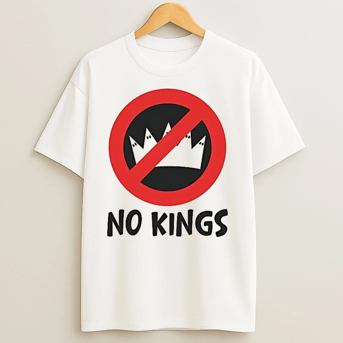 No Kings Anti Supremacy T Shirts