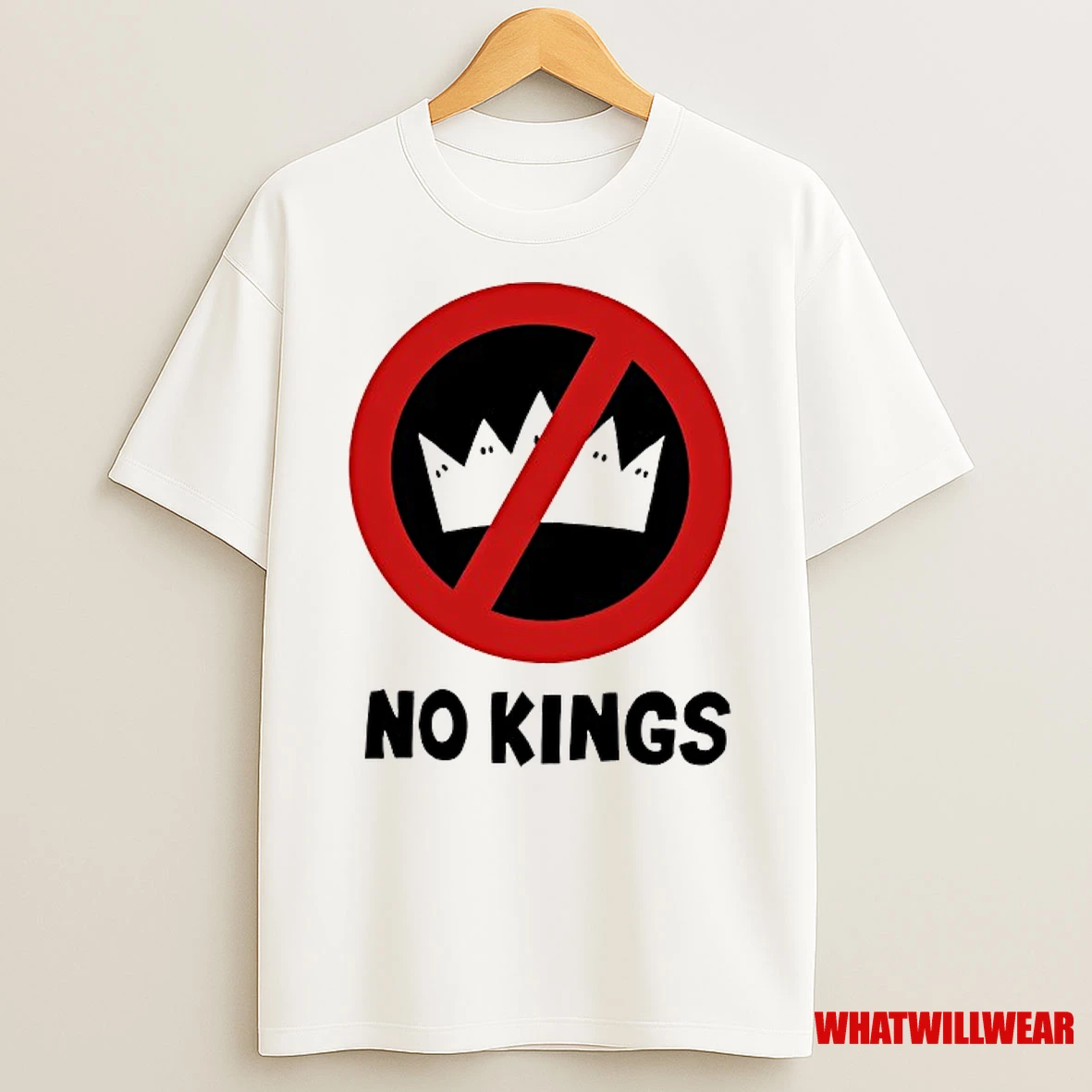 No Kings Logo Shirts