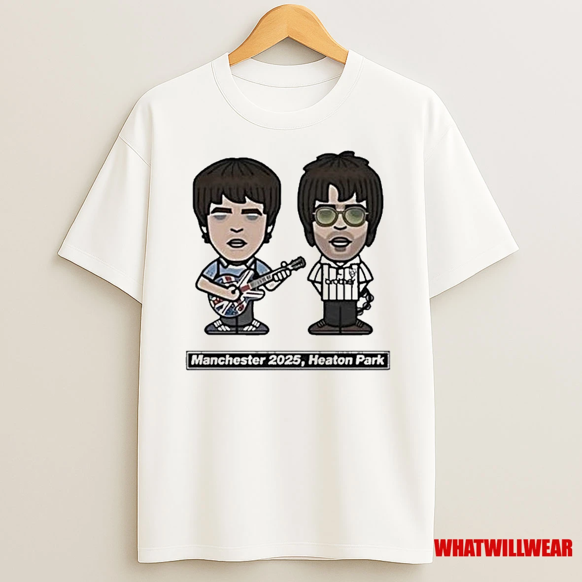 Noel And Liam Manchester 2025 Heaton Park Shirts