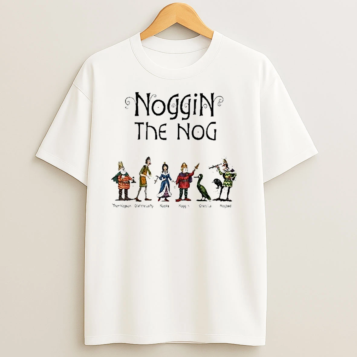 Noggin The Nog All Character T Shirts