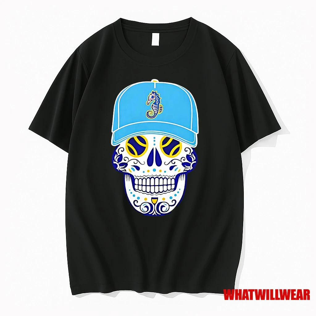Norfolk Tides Caballitos Sugar Skull Shirts