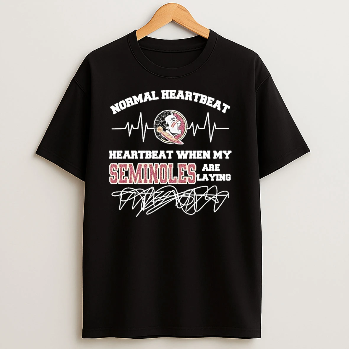 Normal Heartbeat When My Seminoles Are Playing T Shirts