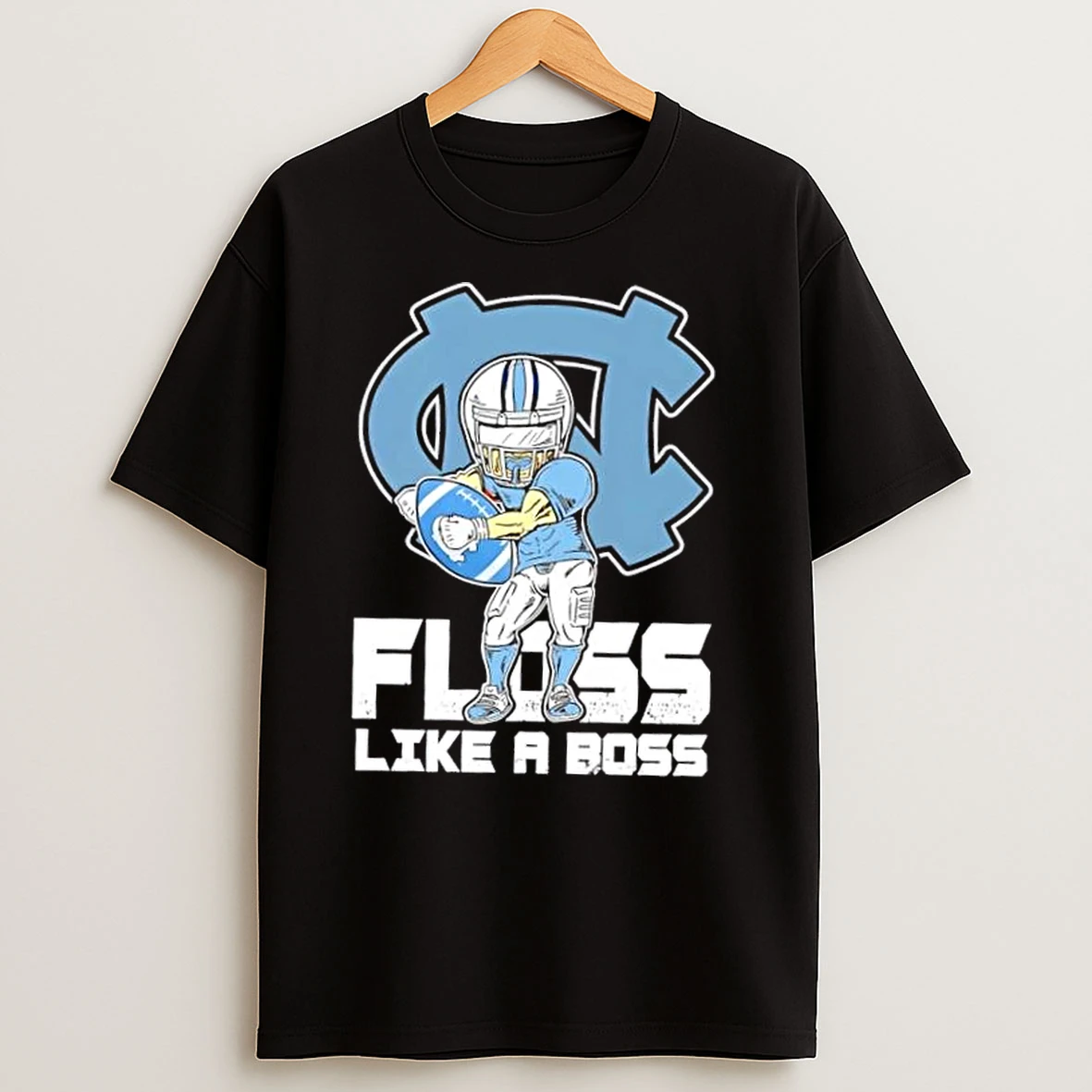 North Carolina Tar Heels Football Floss Like A Boss T Shirts