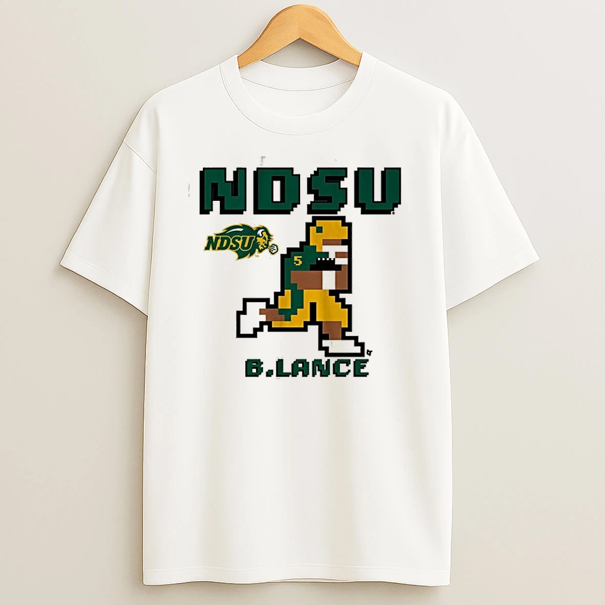 North Dakota State Bison Bryce Lance Retro Baller T Shirts