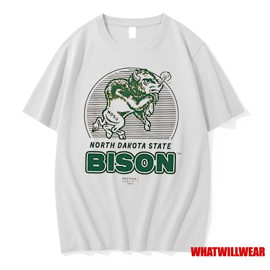 North Dakota State Bison Ndsu Bison Mascot Shirts