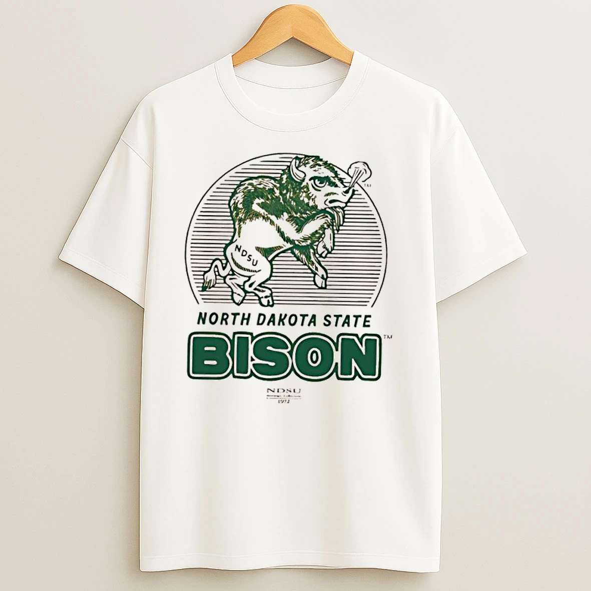 North Dakota State Bison Ndsu Bison Mascot T Shirts