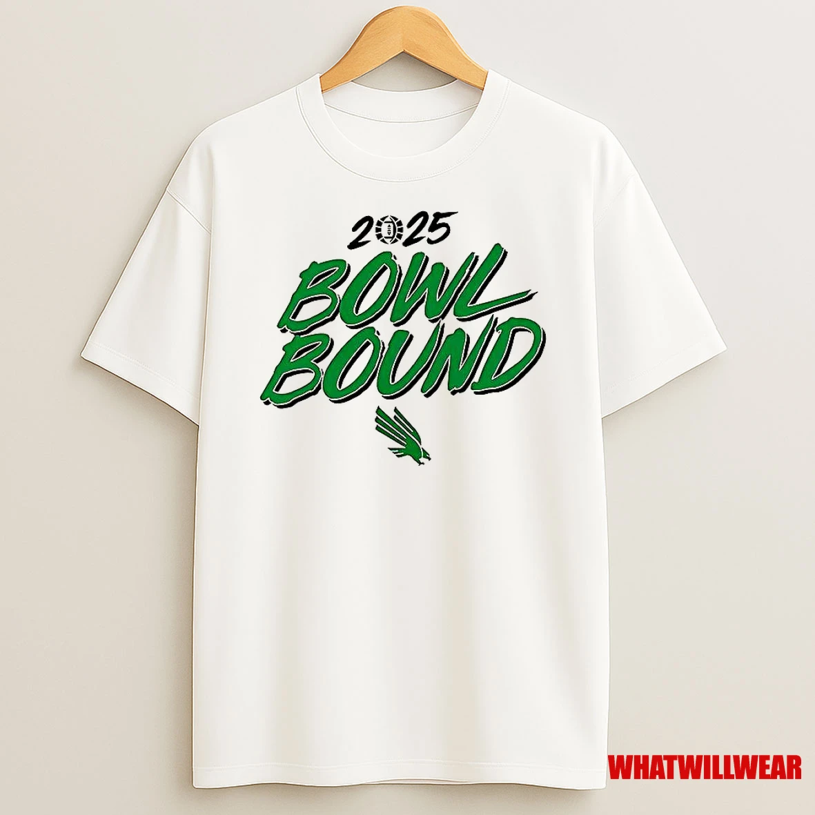 North Texas Mean Green Bowl Bound 2025 Shirts