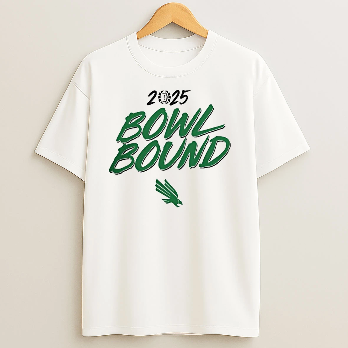 North Texas Mean Green College Football 2025 Bowl Bound T Shirts