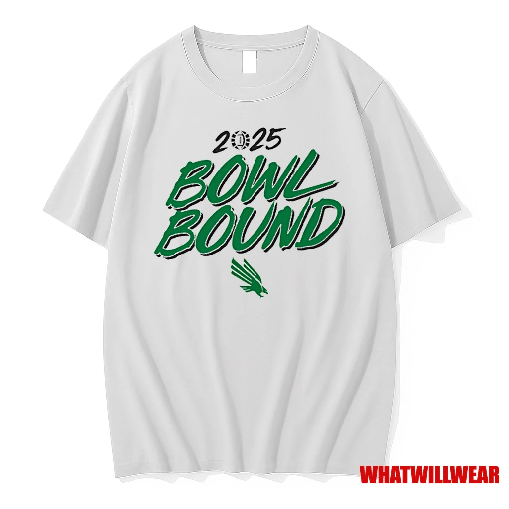 North Texas Mean Green Football Ncaa 2025 Bowl Bound Season Shirts