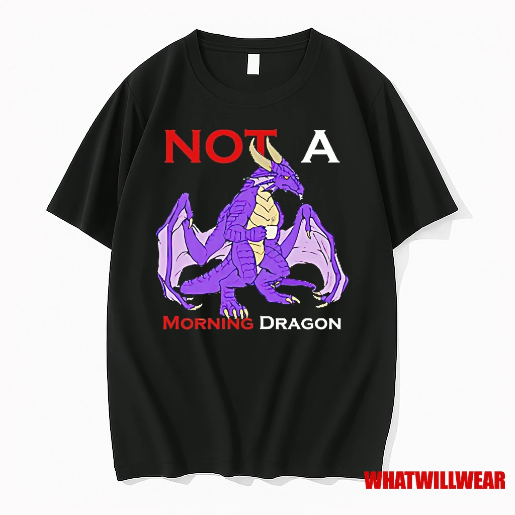 Not A Morning Dragon Shirts