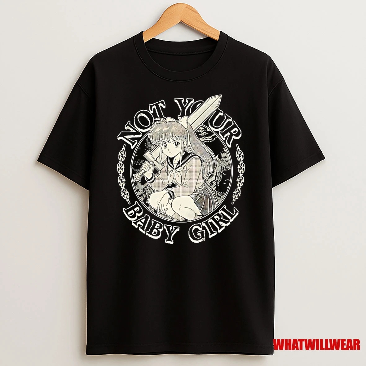 Not Your Baby Girl Anime Shirts