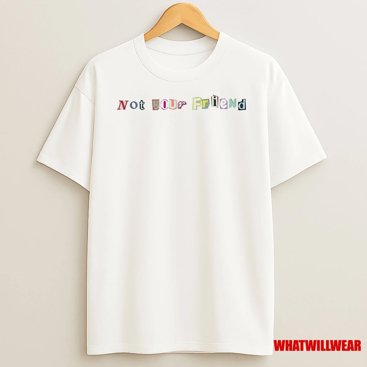 Not Your Friend Ornaments Shirts