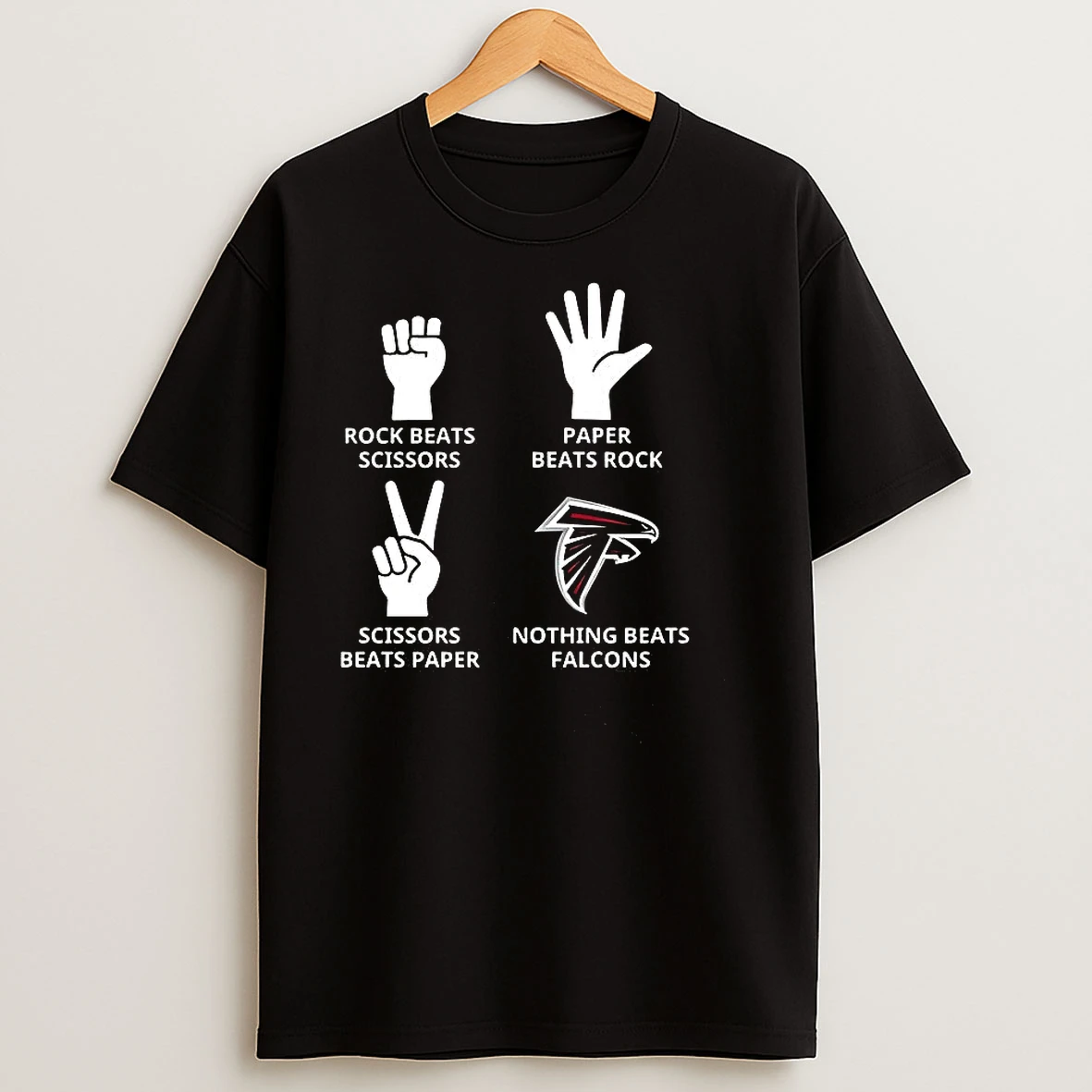 Nothing Beats Atlanta Falcons Football Logo T Shirts