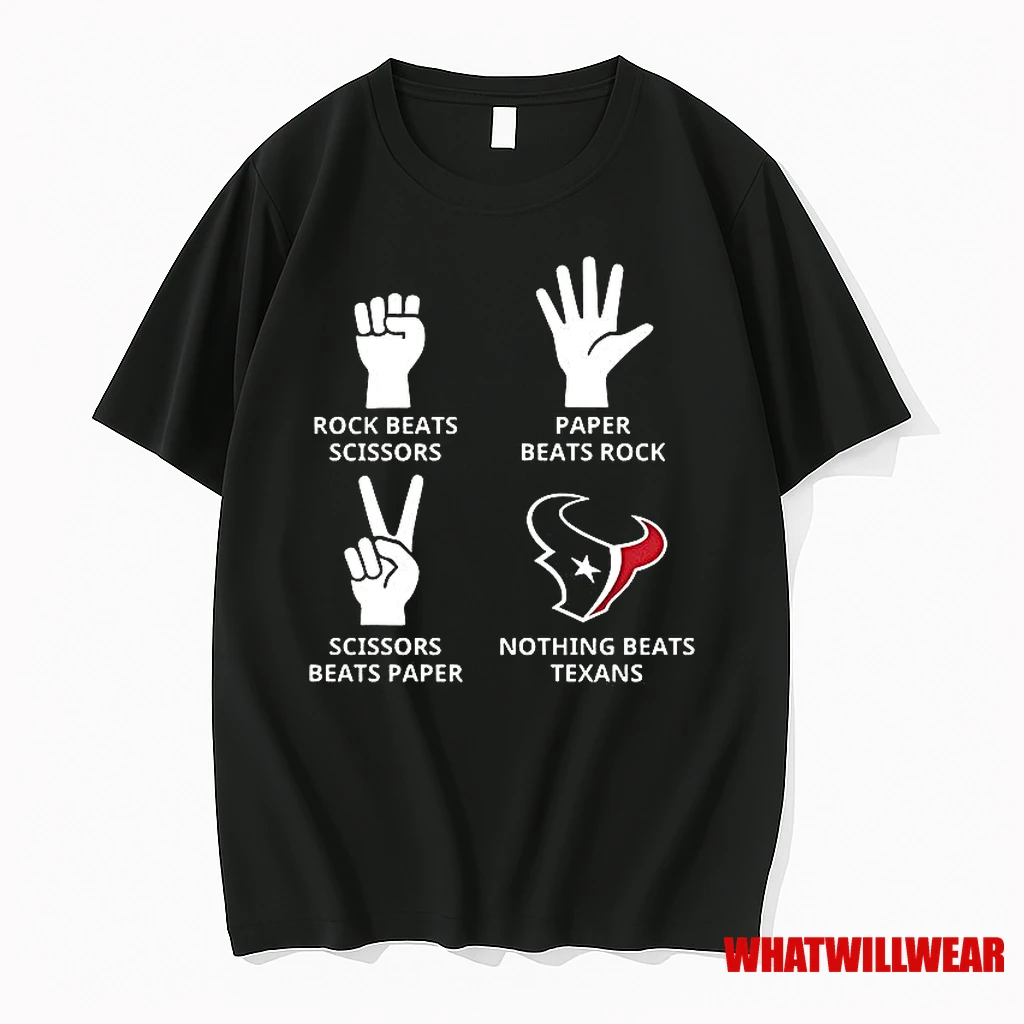 Nothing Beats Houston Texans Football Logo Shirts